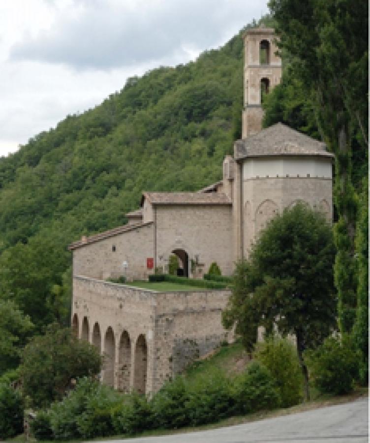 Esterno Abbazia di Sant' Eutizio, Sec. XII